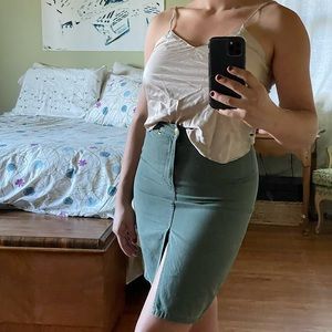 Army Green Ralph by Ralph Lauren Skirt